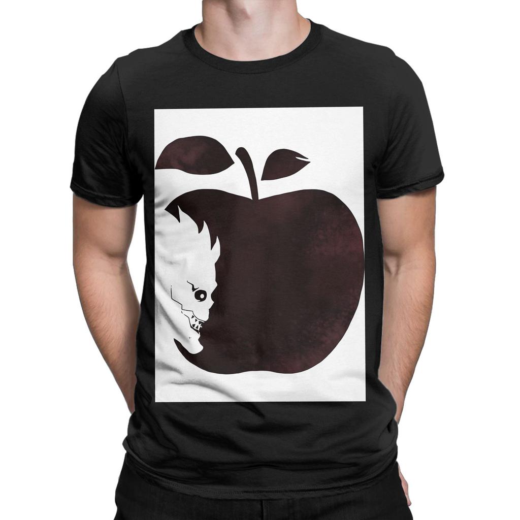 Doodle Shinigami dDeath nNote Graphic Funny 100% Cotton T-Shirt dDeath nNote Tops Tees For Men