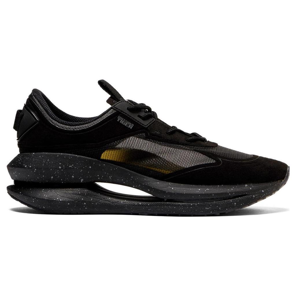 Onitsuka Tiger Runger Versatile Comfortable Shock Absorption Low Top Casual Shoes Unisex sneaker Black Gold 1183C149-001