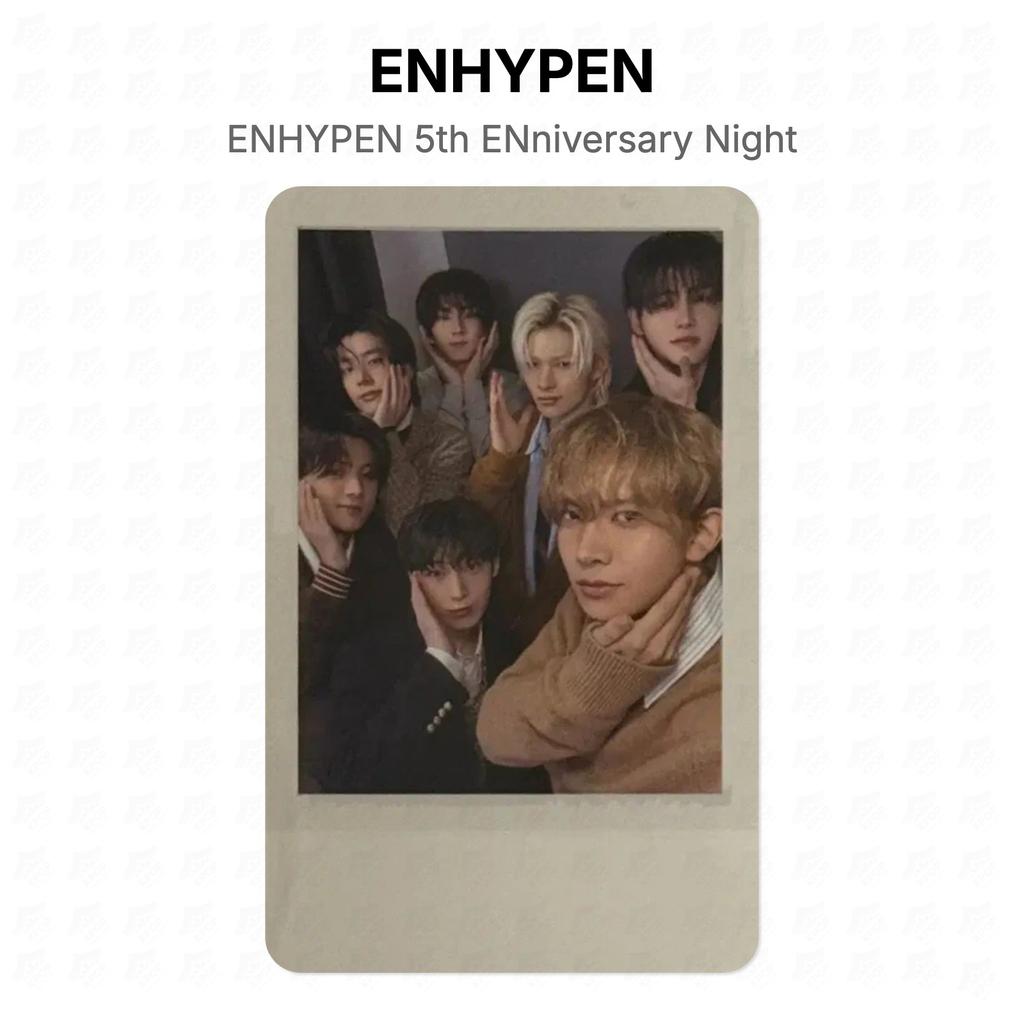 ENHYPEN Unit 5th ENniversary Night Official Photocard