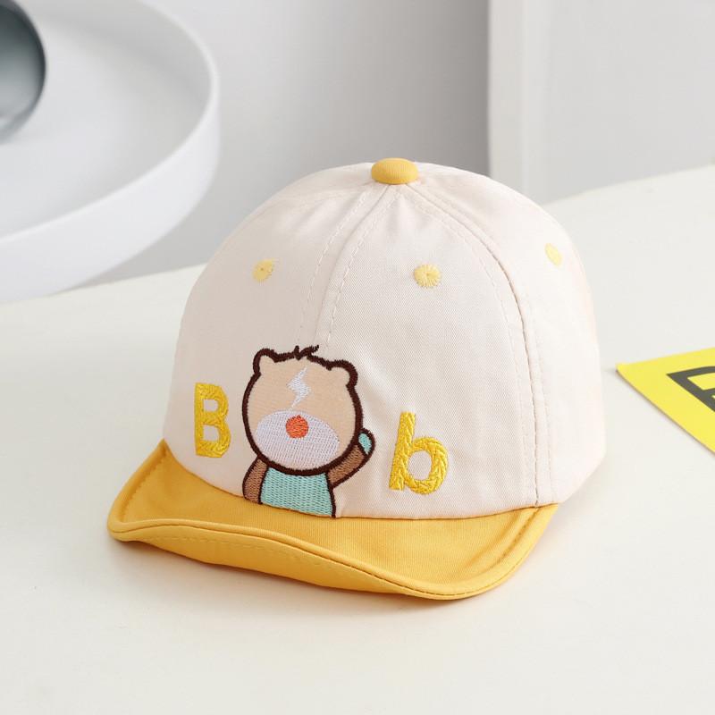 Cute Cartoon Baby Duck Tongue Hat Spring Autumn Soft Brim Baseball Cap