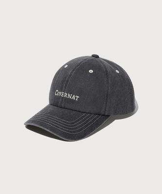 COVERNAT Logo Cozy Fit Ball Cap Charcoal