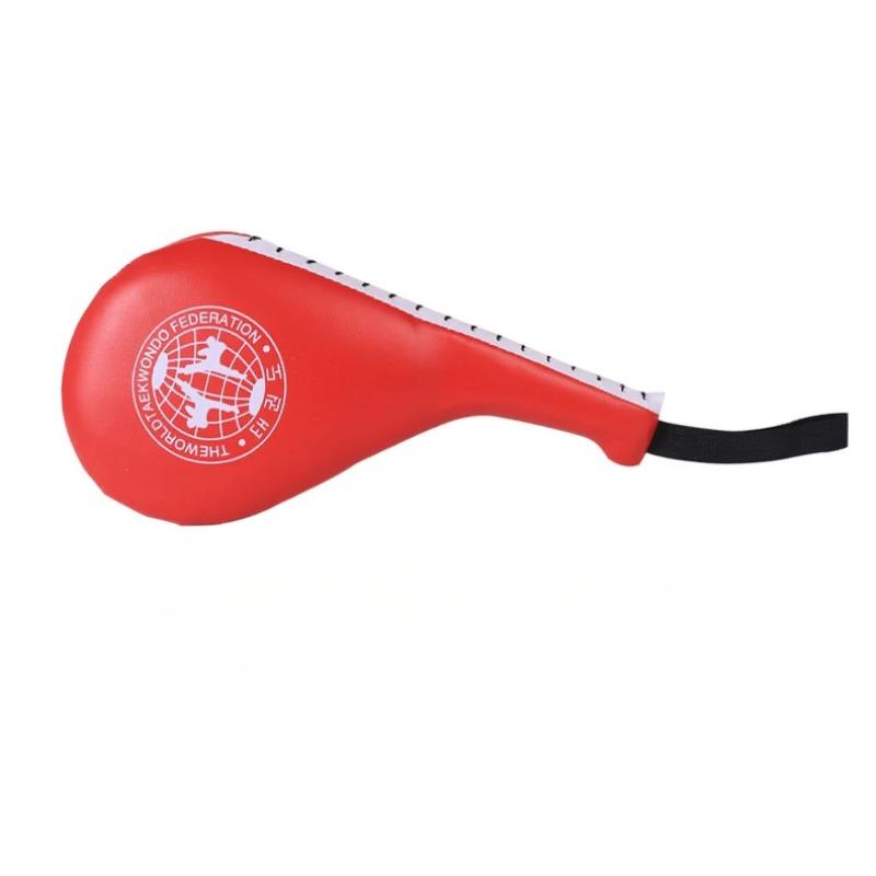 Taekwondo Target for Adult Kids PU Rebound Sponge Double Kick Pad Target for Trainig Thai Boxing Accessories Foot Kickboxing