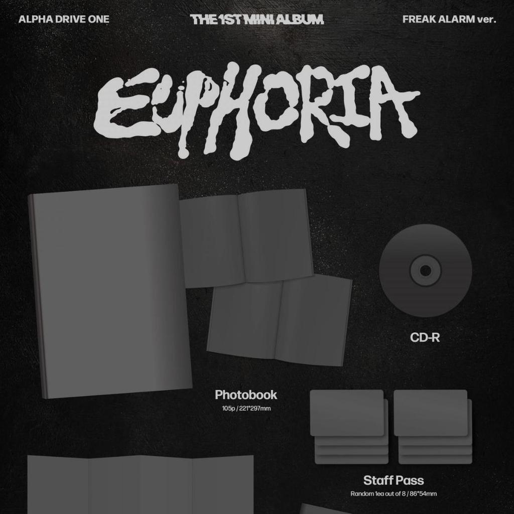 VORBESTELLERVORTEIL ALPHA DRIVE ONE - 1. Mini-Album [EUPHORIA] (FREAK ALARM Ver.)