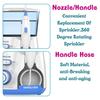 Electric Oral Irrigator with 5 nozzles Water Flosser for Teeth Mouth Washing Machine 800ML Water Tank Teeth Cleaner 10 levels