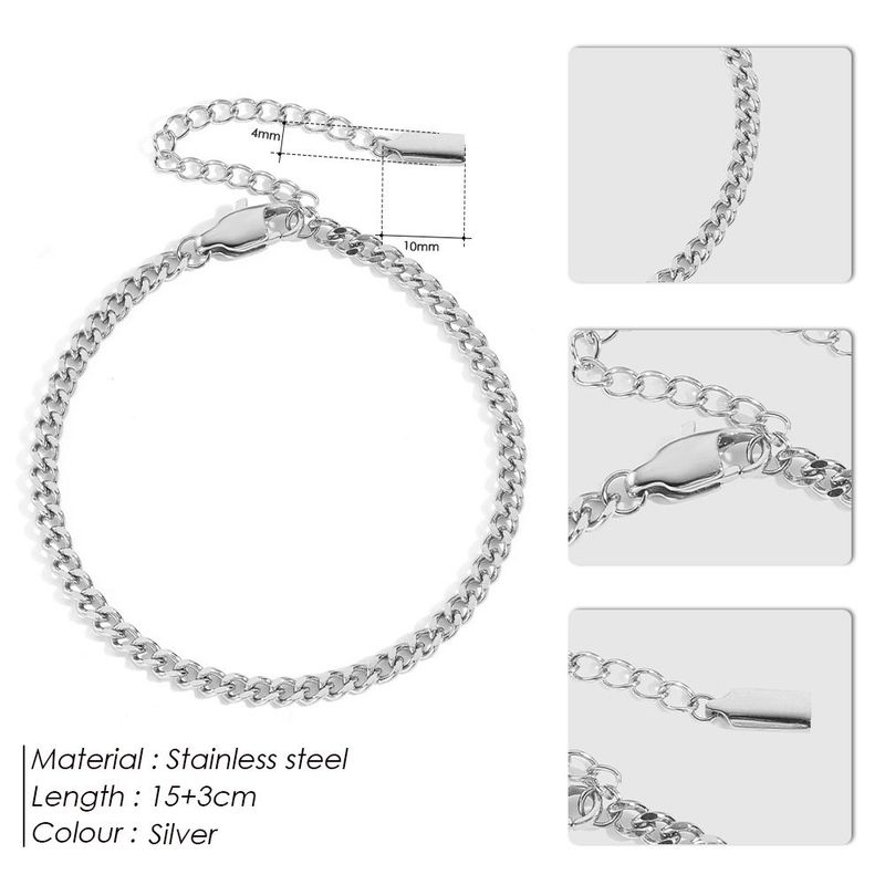 Emanco Fashion Stainless Steel Minimalist Easiest for Match Electroplated 14K Gold Non-Fading Thin Chain Jewelry Chain