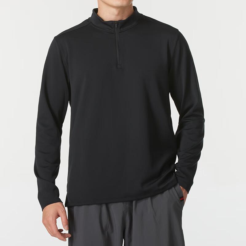 Under Armour Comfortable Breathable Long Sleeve T-Shirt Men tops Black 1387434-001