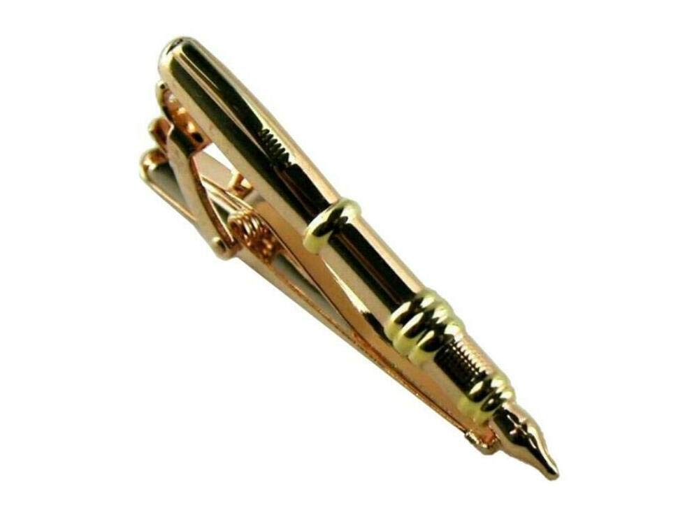 

Зажим для галстука Уникальная ручка PEN Перьевая ручка Канцелярские принадлежности Бронза Золото A [MG-M] &