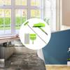 Window Washing Kit Window Cleaning Tools Household Squeegees 2 In 1 Brush Wiper With Extension Pole For Shower Glass Wall Tile