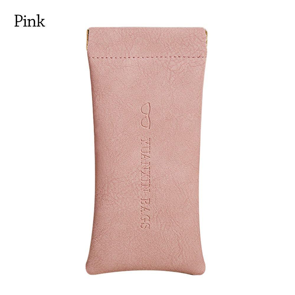 

Модные очки Очки для чтения Чехол для очков Сумка для очков Косметичка для помады Чехол для солнцезащитных очков розовый