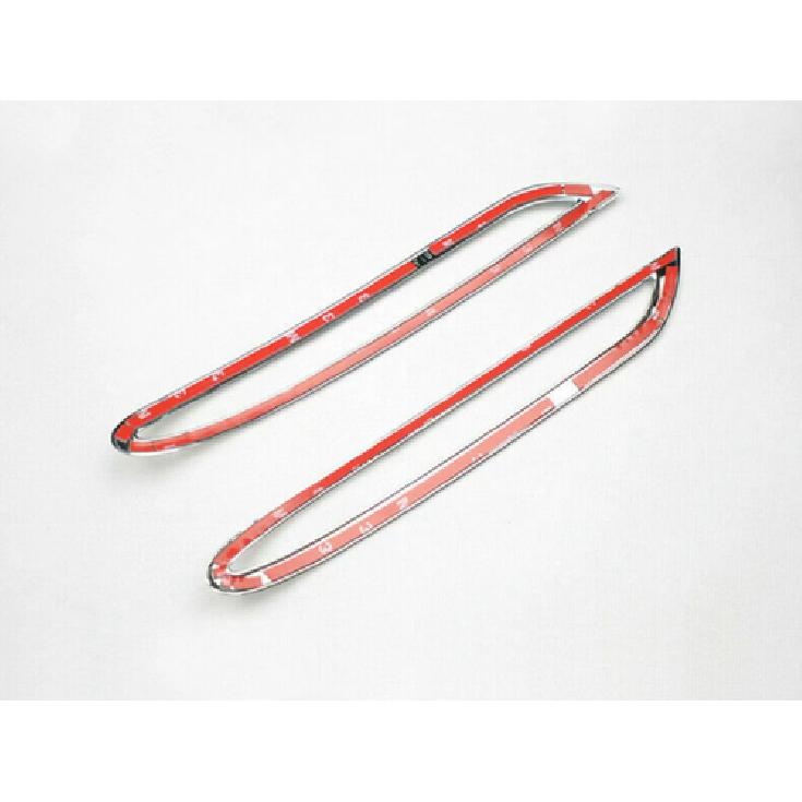 Rear Fog Light Frame Cover Trim For 2016- Mercedes-Benz GLC X253 ABS Chrome