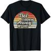 Retro Vintage Nicht meinen Schuss Wegwerfen Historisches Hamilton T-Shirt(1)