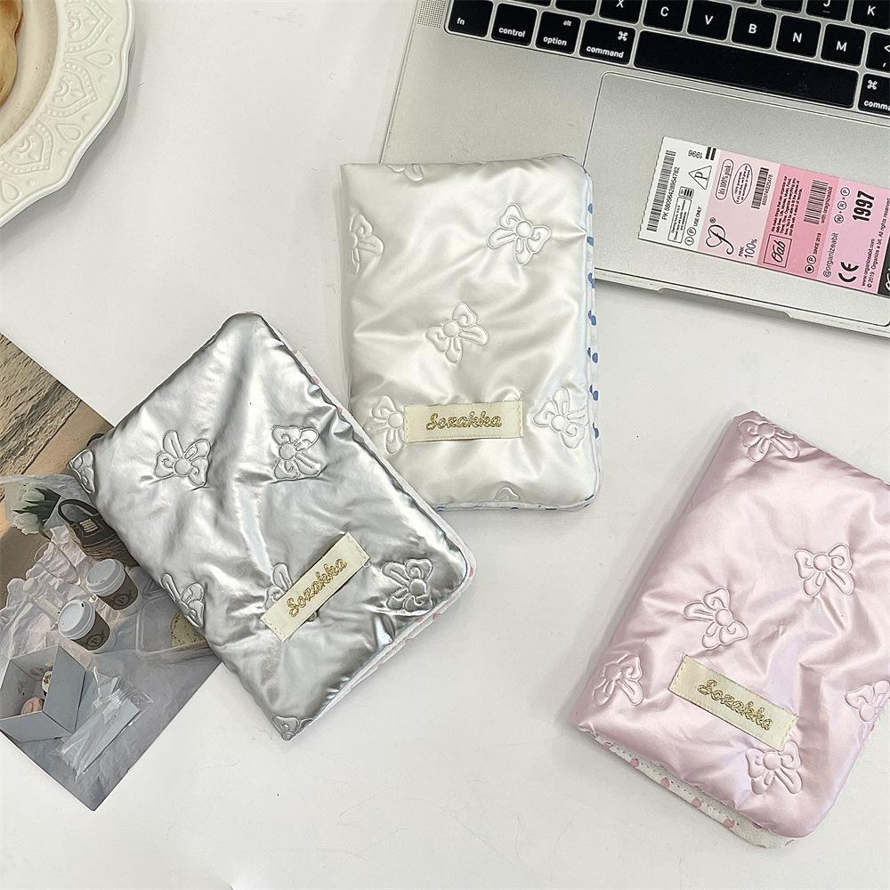 Kreatywny Różowy Srebrny Pokrowiec na Paszport PU Wielofunkcyjny Damski Męski Wodoodporny Torba na Paszport Kokarda Akcesoria Podróżne Samolot