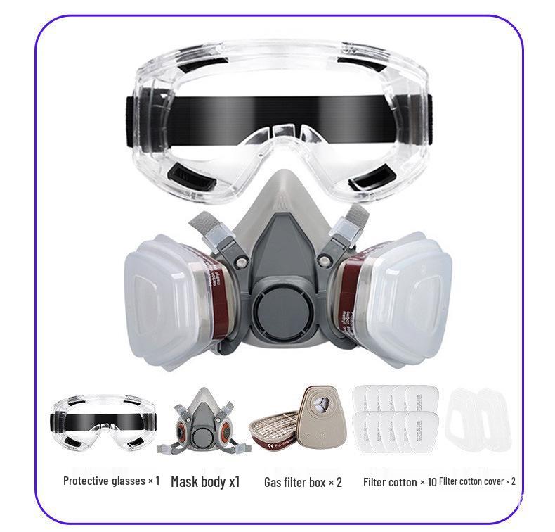 6200 Protective Respirator for Pesticide, Spray Paint, Chemical, Firefighting, and Formaldehyde