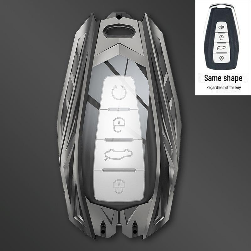 

Индивидуальный металлический чехол для ключей для моделей Boyue, Xingrui, Binyue, Binrui, Haoyue, Yuanjing и Geely Boxed