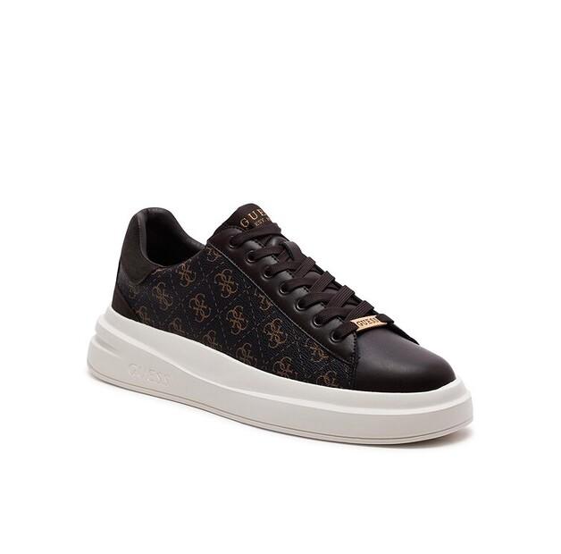 Мужские кроссовки Guess Elba fmpvib fal12 коричневые