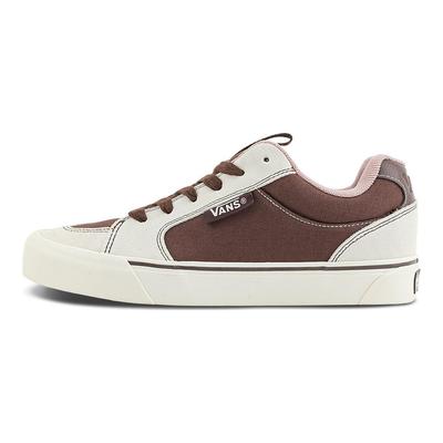 Chukka Push Ls Pohodlné nízké skate boty Unisex tenisky Bílé Hnědé VN000SDNEIG