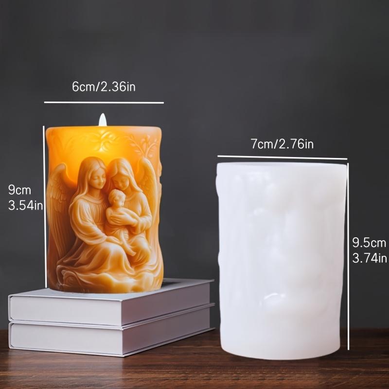 

Крылья Ангел Рельефный Шар Свеча Силиконовая Форма Молитва Ангел Девочка Рельефный Круглый Шар Смола Формы Рождественский День Благодарения Подарок