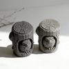 Diy Resin Mould Realistic Aroma Candle Holder Mold Tree Stump Owl Mold High-Quality Plaster Crafts Mold For Home Decoration