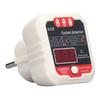 AC28 Phase Detector Electric Leakage Outlet Tester Ground Wire Polarity Outlet Tester LCD Digital Display Power Socket Tester