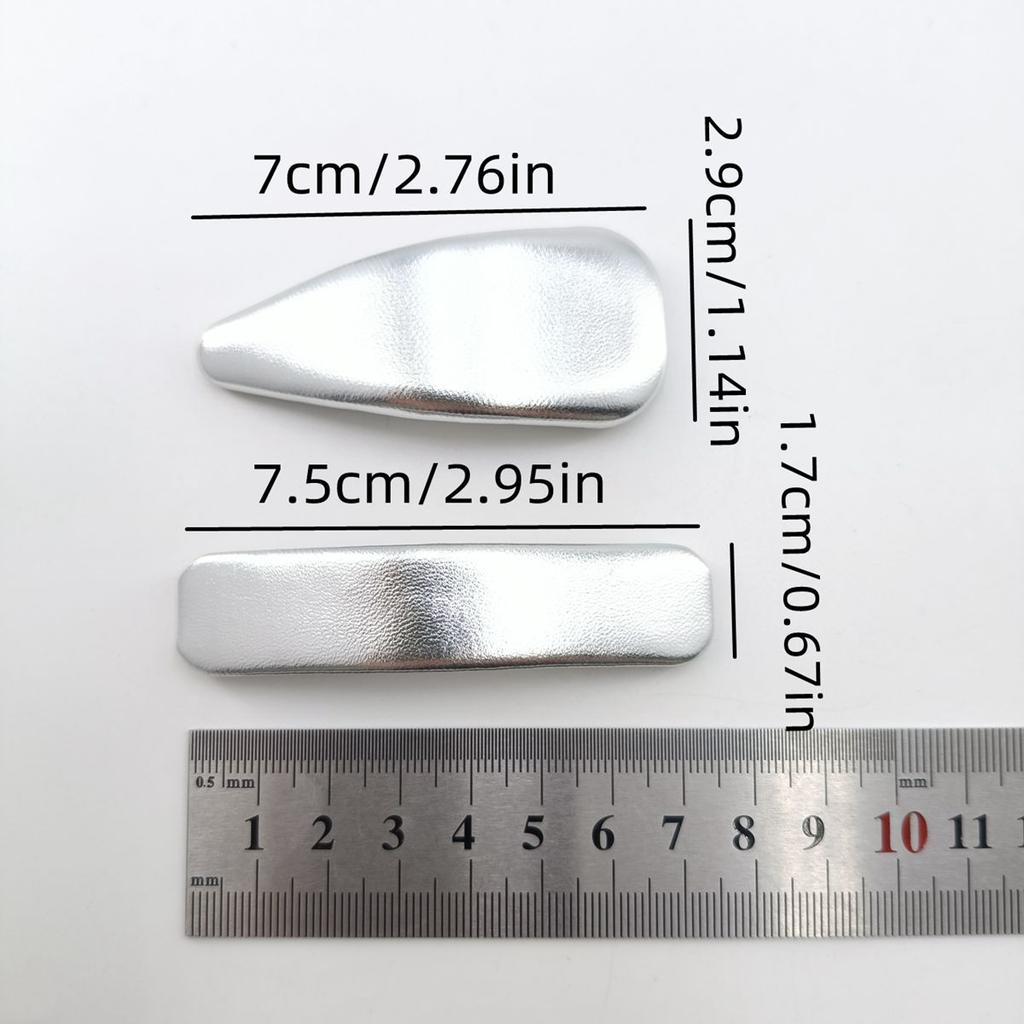 Y2k Hair Pins for Girl Silver Metal Duckbill BB Clips Women Hair Clips Side Bangs Female Ladies Barrettes Hair Accessories