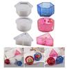DIY Crystal Epoxy Resin Jar Mold Storage Box Tank Silicone Molds for DIY Jewelry Making Candy Box Container Casting Tool