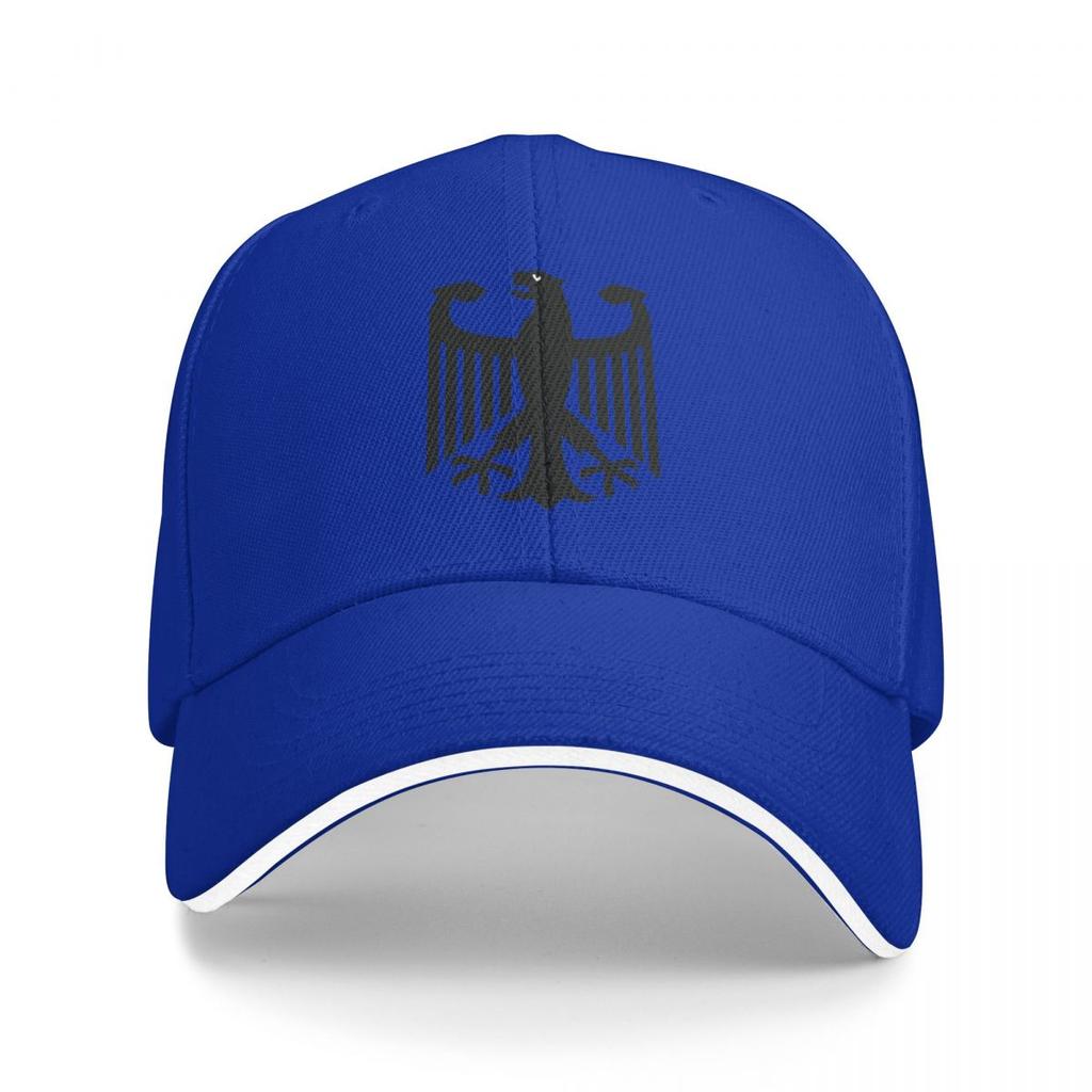 Wappen von Deutschland Baseballkappen Snapback Baseballmützen Atmungsaktiv Lässig Kappe Outdoor Unisex