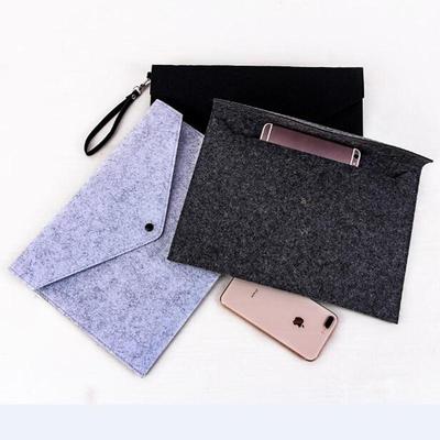 Felt Document Bag - A4/A5 File & Stationery Storage with Logo Printing Option