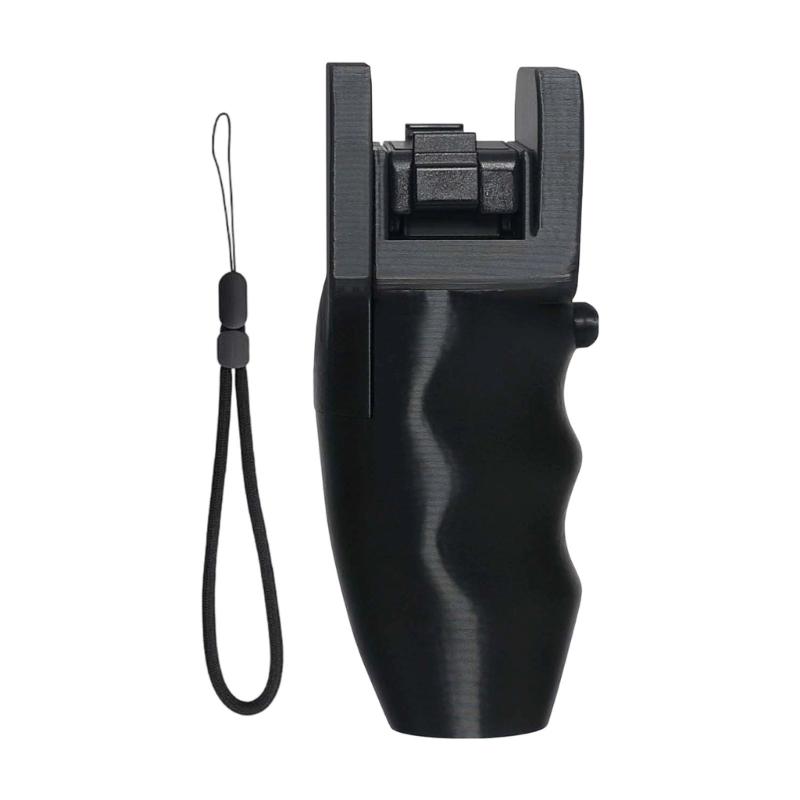 Ergonomic Camera Handle Mount For 360 Panoramic Devices Toolless Snap On Design Comfortable Grip For Long Shoots 1