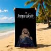 Singer F-Freya Skye Towel Towel Soft Pool Gift For Travel Gym Shower Cool Camping Quick Dry Sports  Large Beach Towel
