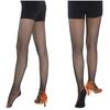 Hard Mesh Latin Tights Non Slip Sole Bone Line Oxford Socks Fashion Latin Dance Fishnet Stockings