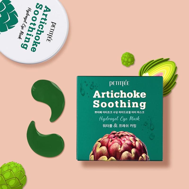 Petitfee Artichoke Soothing Hydrogel Eye Mask 60EA