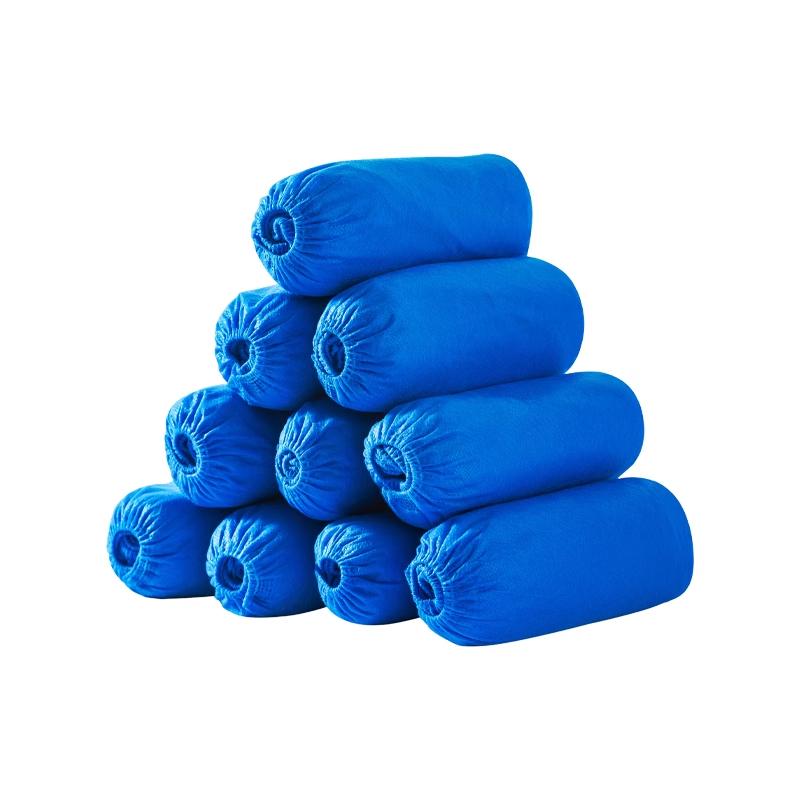 Disposable Non-Slip Indoor Overshoes for Adults and Children - Thickened, Anti-Static, Wear-Resistant, Non-Woven Foot Covers for Guests