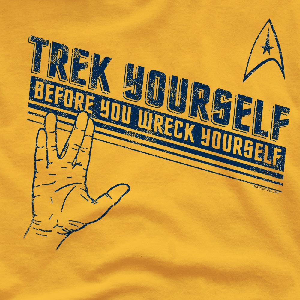 Star Trek Mens Trek Yourself T-Shirt