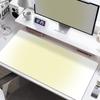 Gradient Pastel Color Large Gaming Mouse Pad Soft Solid Color Xxl Desk Mat NonSlip Rubber Stitched Edge Keyboard Table Mat