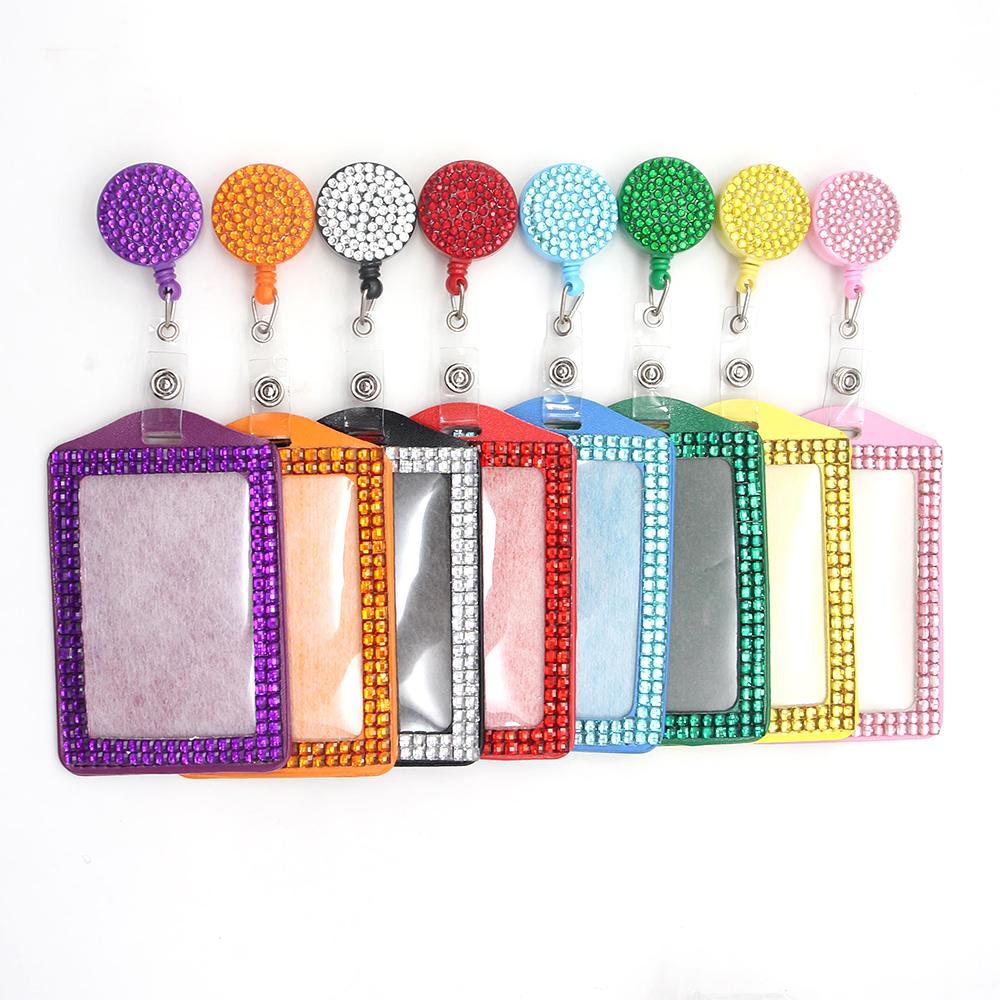 Mix Multicolor Retractable Badge Holder for Teachers and Workers