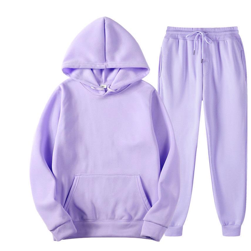 Set Hanorac Fleece și Pantaloni de Jogging pentru Bărbați
