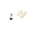 Creative Resin Music Note Figurine Tabletop Ornament And Weighted Arm Napkin Holder for Desk