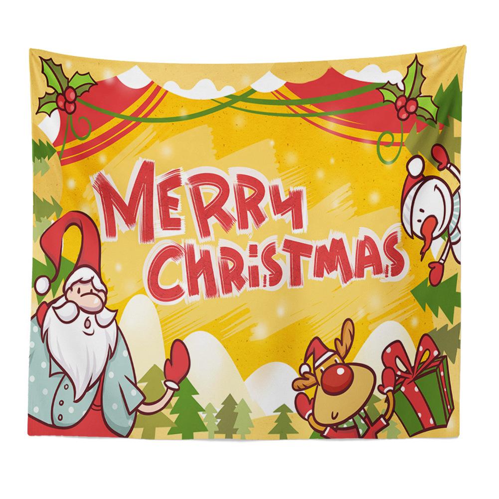 Weihnachtsmütze, alter Mann, Muster, Wohnzimmer, Schlafzimmer, Wandteppich, Heimfestival