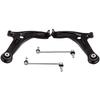 Front Suspension Wishbone Control Arms Kit For Ford Fiesta MK6 2008-2017 For Mazda 2 DE