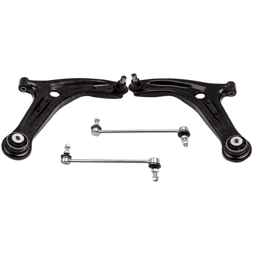 Front Suspension Wishbone Control Arms Kit For Ford Fiesta MK6 2008-2017 For Mazda 2 DE