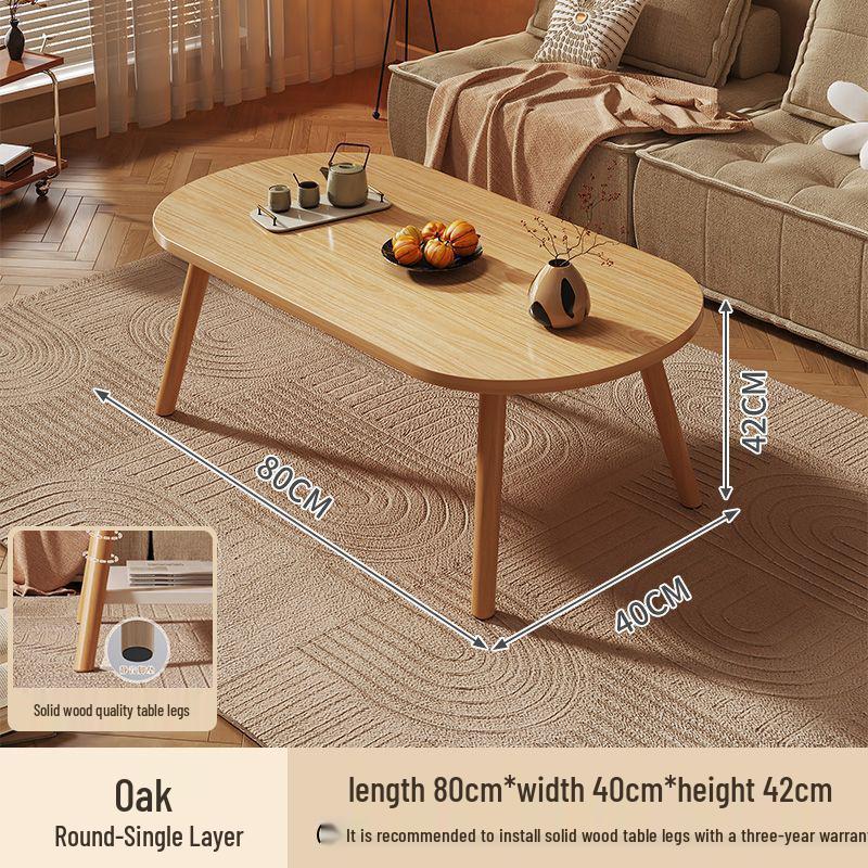 Nordic Minimalist Coffee Table for Living Room or Small Apartment