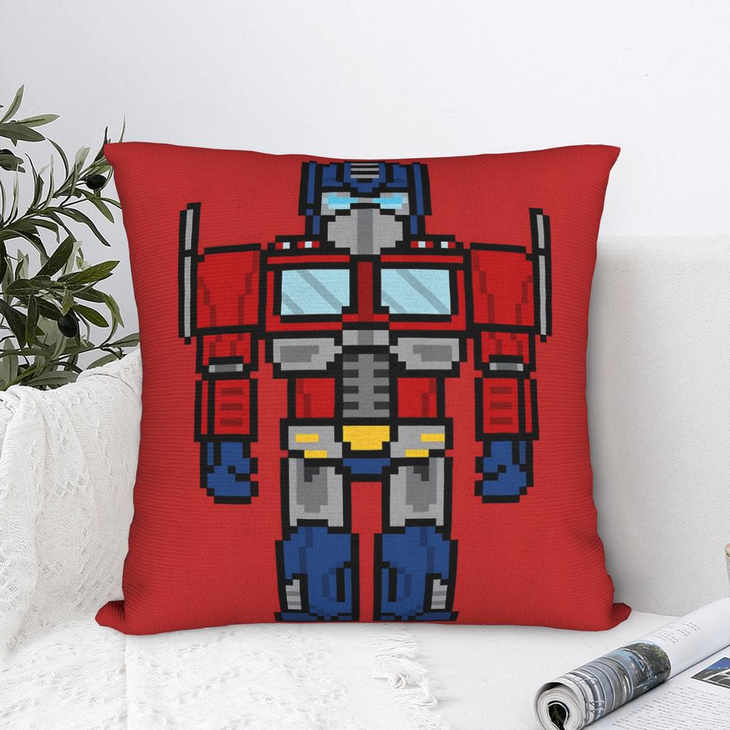 Super Robert Optimuss Primes Pillow Case Comfy Pillow Cover Funny Cushion Cover For Sofa Home Decoration