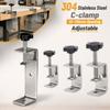 Adjustable Square Clamp Plum Blossom Fixed Holder Clip High Quality C-clamp Hardware Fasteners