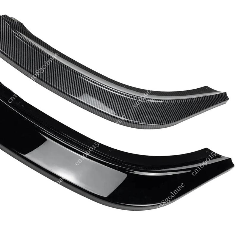 3PCS Gloss Black Front Bumper Splitter For Hyundai I30 MK2 MK2.5 2012-2017 Front Diffuser Lip Spoiler Protector Body Kit Tuning