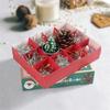5pcs 12 Days Christmas Advent Calendar Countdown To Christmas Calendar Decoration Empty Boxes Refillable Advent Xmas For Festive