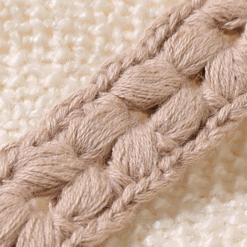 3pcs Newborns Dummy Chain Baby Soother Chain Pacifier Holder Woven Dummy Clip Toddlers Infant Pacifier Strap Baby Supply