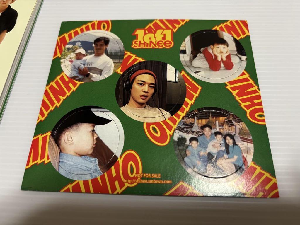 [USED] SHINee 1 of 1 CD (with Minomenko)
