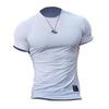 Men's Quick-Dry Short-Sleeve Fitness T-Shirt for Running, Cycling, and Training