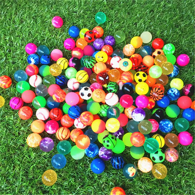 Palline rimbalzanti con tema natalizio casuale, palline rimbalzanti