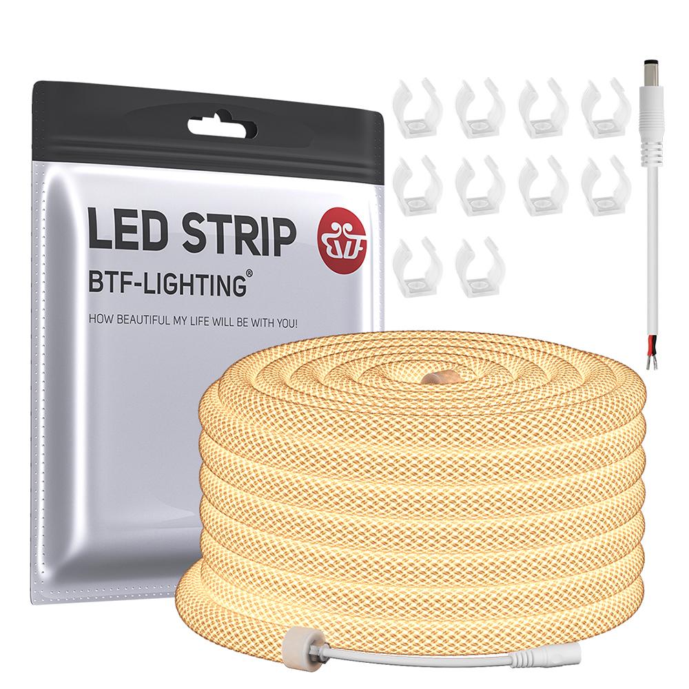 

5 м 360 градусов круглая сетчатая неоновая трубка тусклая светодиодная лента DC24V холодный натуральный теплый белый цвет высокая плотность гибкая 240 светодиодов/м IP67